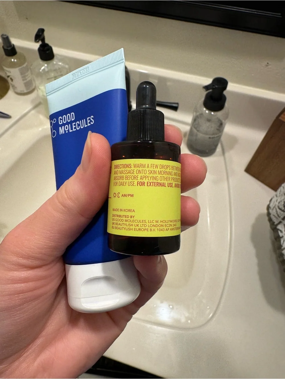 Good molecules bundle rich cream & hydrating‎ facial oil